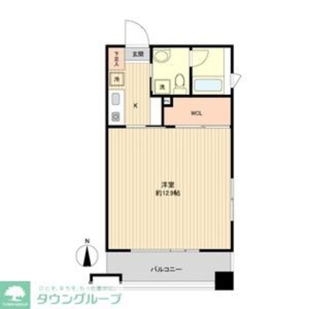 リバーフロントレジデンスの物件間取画像